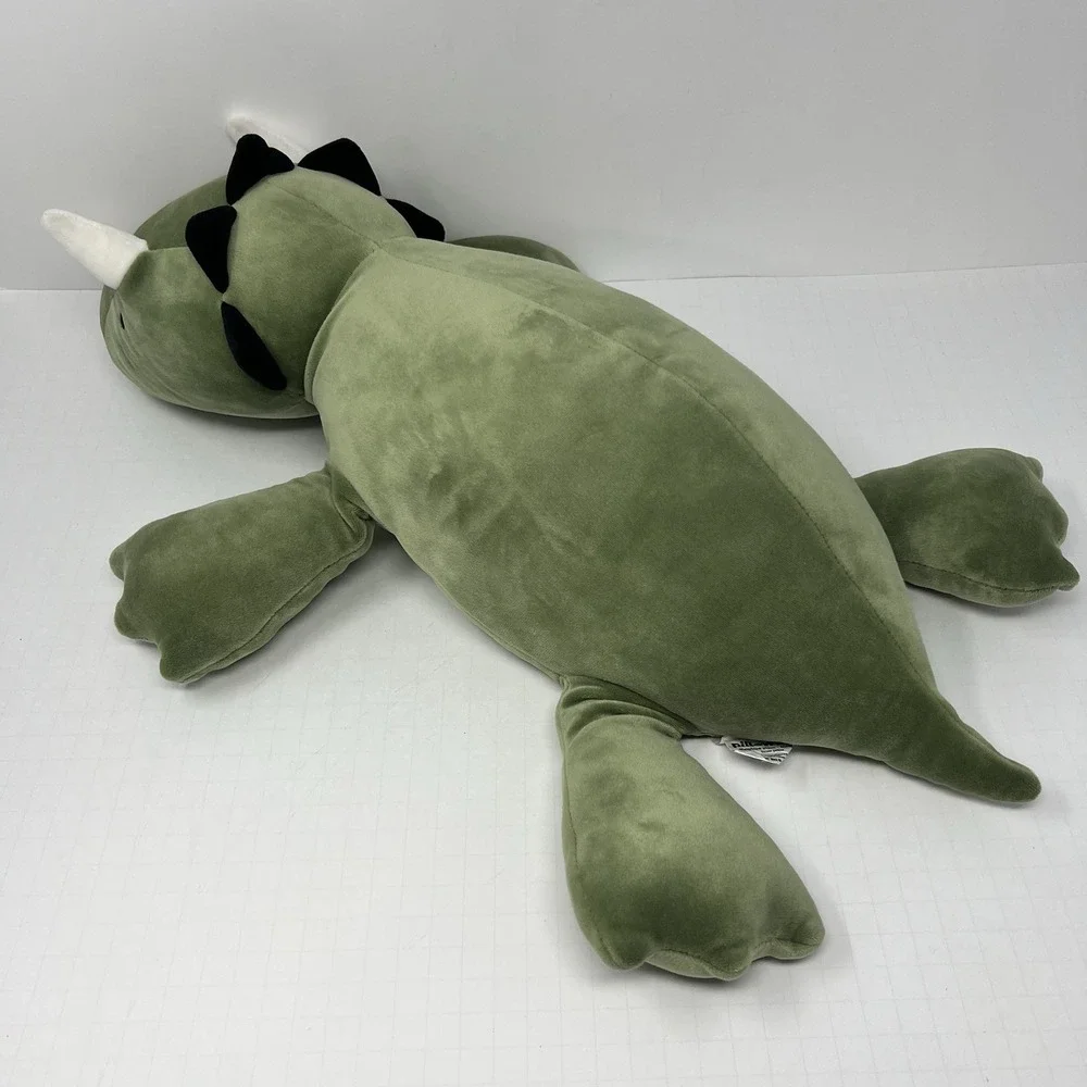 Pillowfort Large Weighted Dinosaur Plush‎ Triceratops Throw Stuffed Animal 24